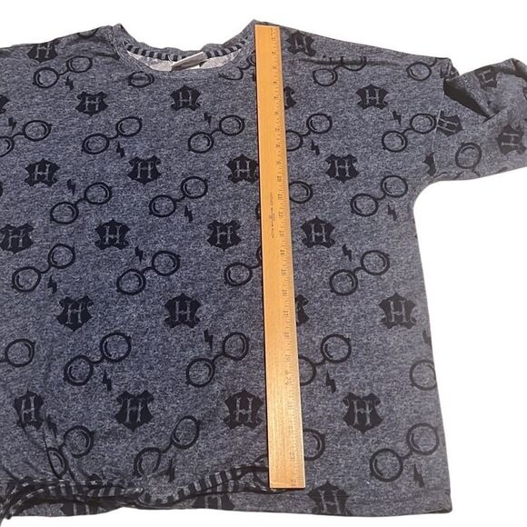 Harry Potter Themed Blue Pullover Long Sleeves Sweatshirt Size Large - Picture 9 of 11